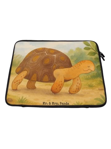 Mr. & Mrs. Panda Laptop Tasche Schildkröte MHerzieren Design oh... in Weiß