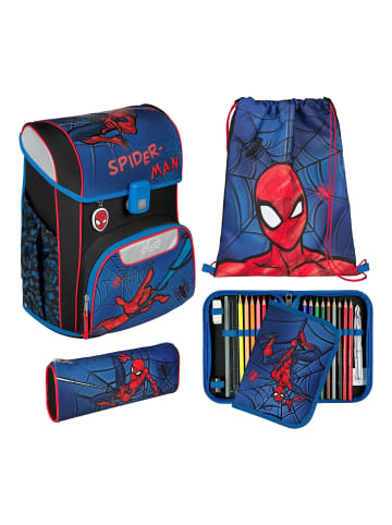 SCOOLI EasyStart Schulranzen-Set 5-teilig in Spider-Man
