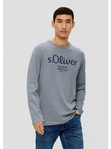 s.Oliver T-Shirt langarm in Grau