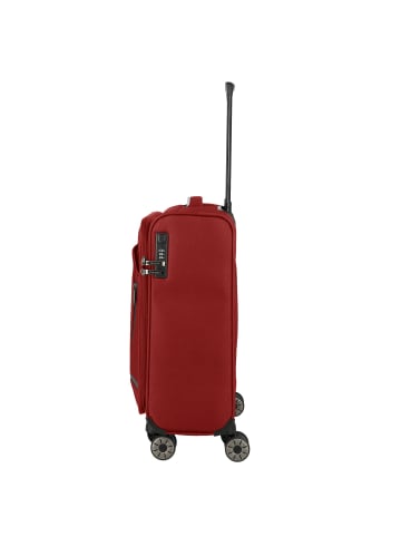 travelite Jetpack Light 4 Rollen Kabinentrolley 55 cm in rot