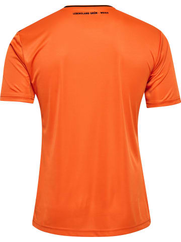 Hummel Hummel T-Shirt Wer 23/24 Fußball Unisex Erwachsene Feuchtigkeitsabsorbierenden in ORANGE TIGER