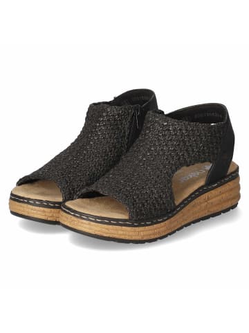 rieker Sandalette in schwarz