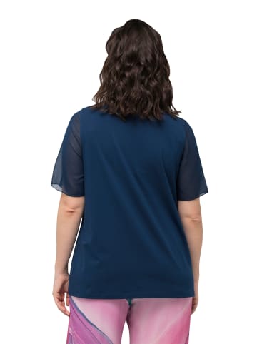 Ulla Popken Shirt in stahlblau