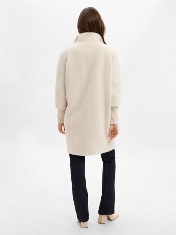 comma Mantel in beige