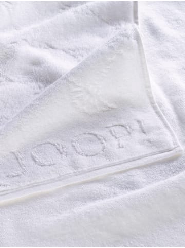 JOOP! JOOP! UNI CORNFLOWER Handtuch 2er-Set 50x100 cm, Weiß
