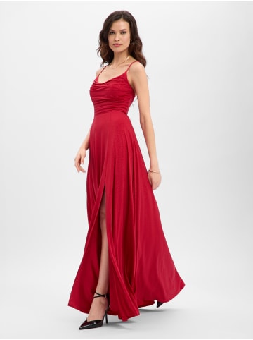 Marie Lund Abendkleid in rot - 0002