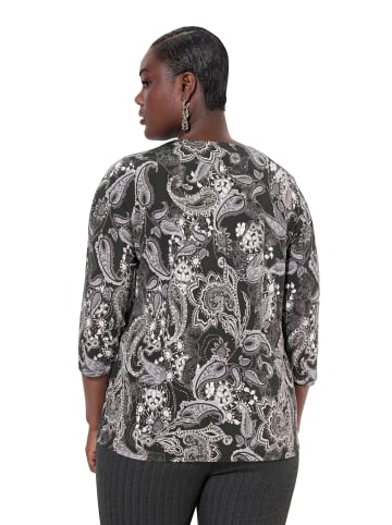 Ulla Popken Shirt in schwarz