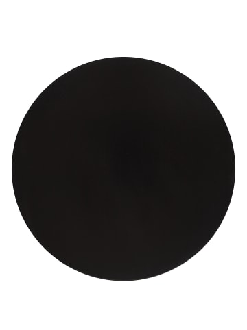 home24 Beistelltisch TOMASSIE in Schwarz / Eiche Dekor