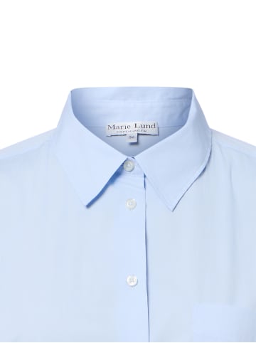 Marie Lund Hemdbluse Medina in hellblau