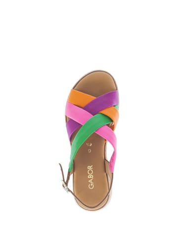 Gabor Plateau Sandalen für Damen in Bunt