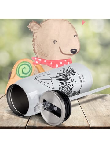 Mr. & Mrs. Panda Thermoflasche Seeigel ohne Spruch in Weiß