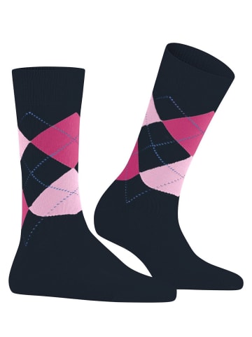 Burlington Socken 3er Pack in Blau/Rosa/Pink