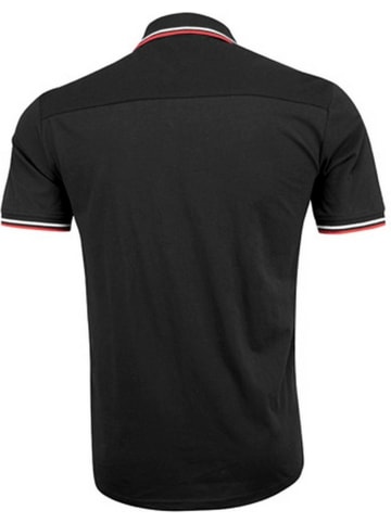 Lonsdale Polo "Lynton" in Schwarz