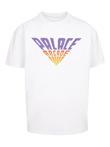 F4NT4STIC Oversize T-Shirt Stranger Things Palace Arcade in weiß