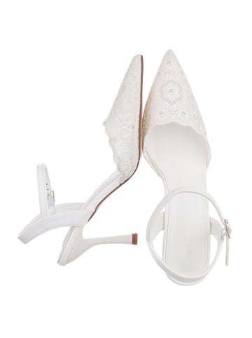 Ital-Design High Heel in Weiß