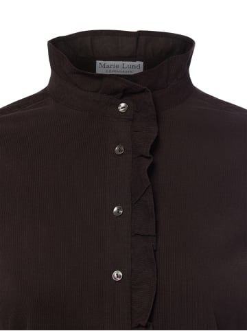 Marie Lund Bluse in schoko - 0002