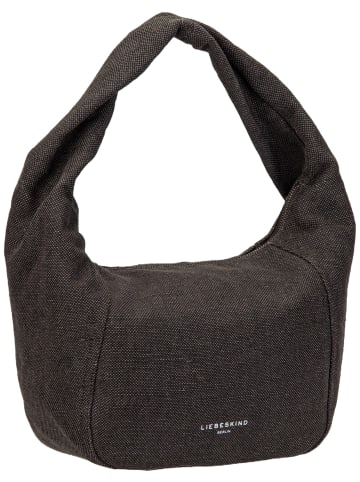 LIEBESKIND BERLIN Handtasche Farrah II Hobo M Heavy Canvas Washed in Deep Soil