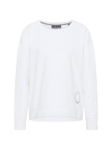 ELBSAND Sweatshirt 'Ritva' in weiss