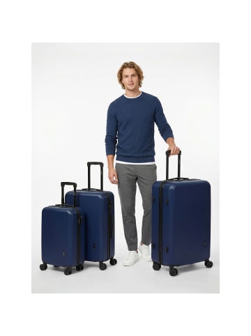 Redolz Essentials 09 3-SET 4 Rollen Kofferset 3-teilig dark-blue