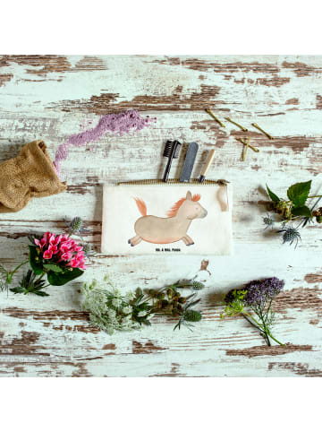 Mr. & Mrs. Panda Mäppchen Pferd Springen ohne Spruch in Weiß