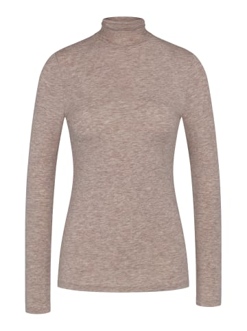 Triumph Rollkragenshirt Beauty Layers Top in BROWN - LIGHT COMBINATION