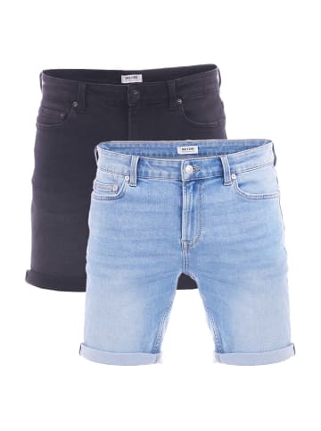 Only&Sons Short ONSPLY 2er Pack regular/straight in Mehrfarbig