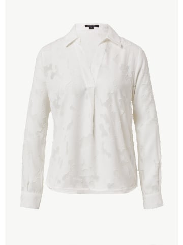 comma Bluse in 01C0_weiß