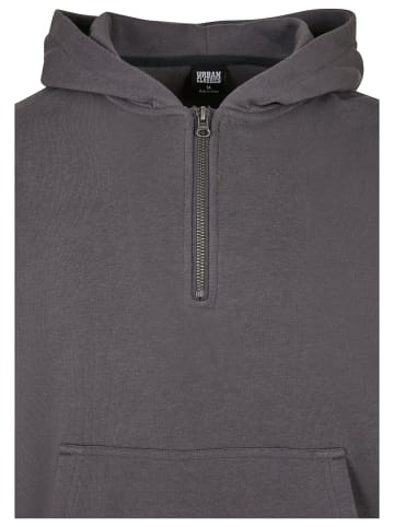 Urban Classics Zip-Kapuzenpullover in darkshadow