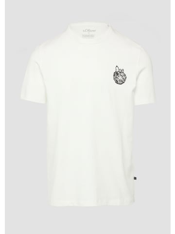 s.Oliver T-Shirt in 01D3_weiß