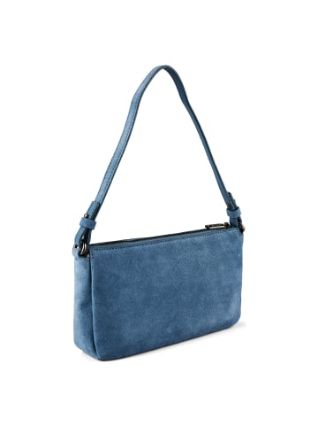 LIEBESKIND BERLIN Ryker Schultertasche S Leder 23.5 cm in blue denim suede