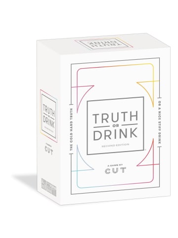 HUCH! Partyspiel Truth or Drink (US) in Bunt