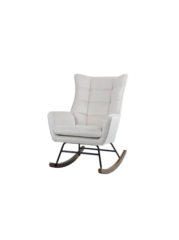 Kayoom Stuhl Schaukelstuhl Bryana in beige
