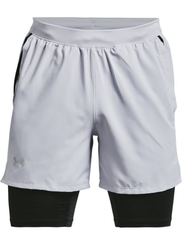 Under Armour Short "Launch" in Grau