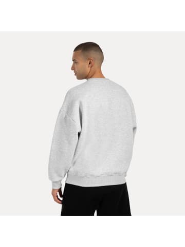 SMILODOX Unisex Sweatshirt Riven in Grau Melange