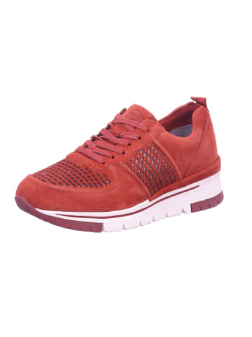 Tamaris Damen- Schnürschuhe Da.-Schnürer in rot