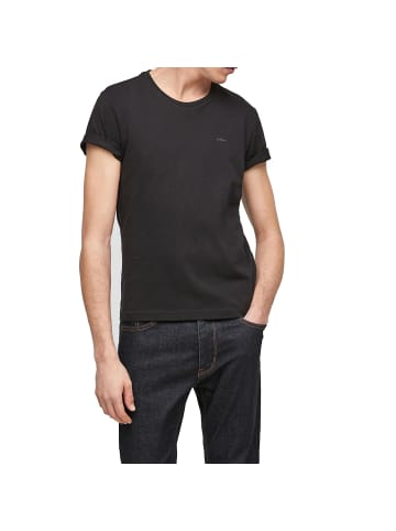 S. Oliver T-Shirts 2er Pack in Schwarz