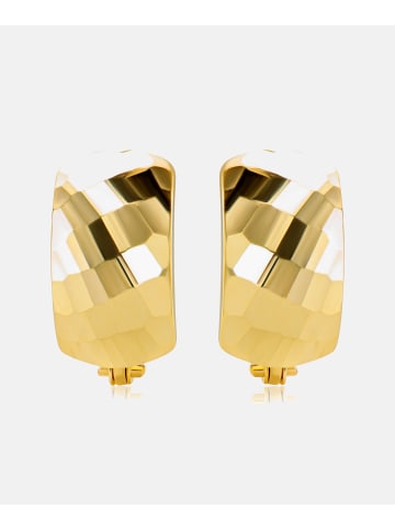 Diamant L'éternel Ohrringe aus 375 Gelbgold