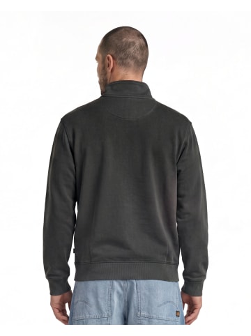 G-Star Raw Unit Washed Half Zip Sweatshirt dk black gd