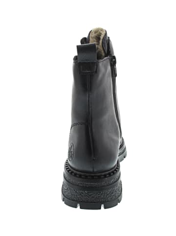 rieker Schnürstiefel Schwarz