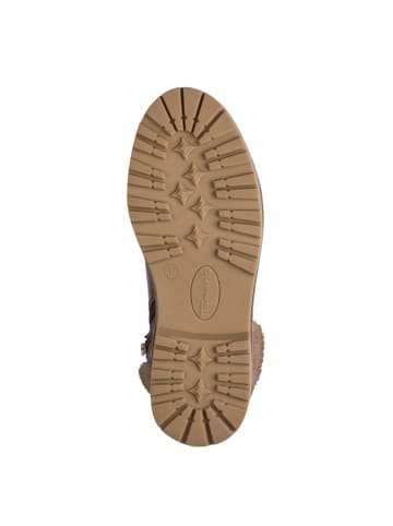 Tamaris Schnürboots in Rot