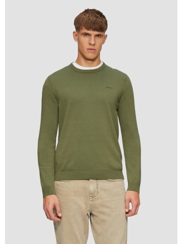 s.Oliver Strickpullover in 7840_tannengrün