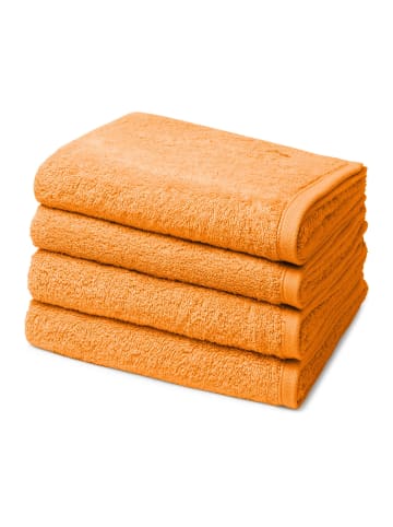 Ross 4 X Handtuch im Set Vita in Pfirsich