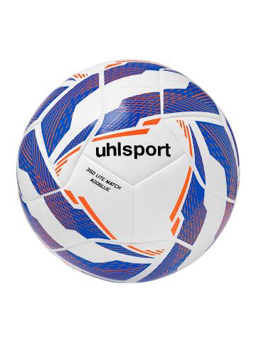 uhlsport  Fußball 350 Lite Match Addglue in weiß/royal/fluo orange