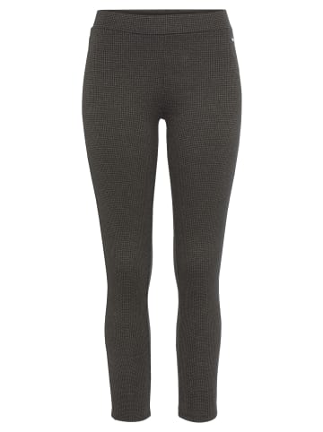 LASCANA Leggings in beige schwarz gemustert