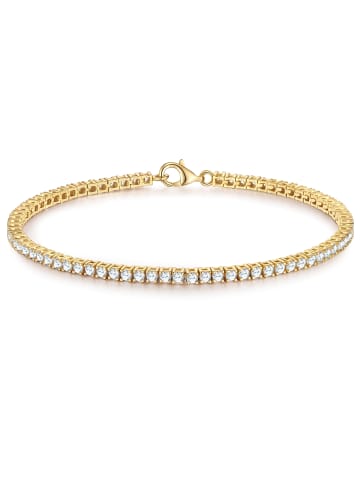 Trilani Armband aus Sterling Silber mit Zirkonia in gelbgold