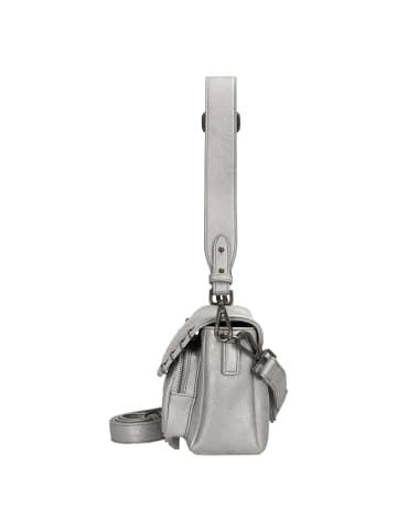 FREDs BRUDER Rebel At Heart - Schultertasche 26 cm (black) in silver