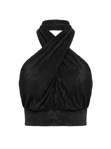 Ulla Popken Strick-Top in schwarz