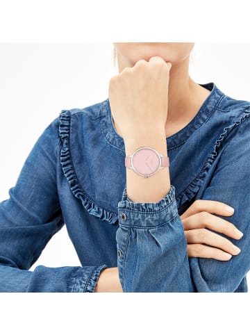 s.Oliver Armbanduhr Charming Time in rosa