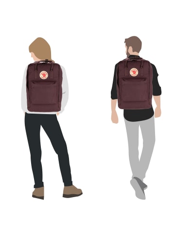 FJÄLLRÄVEN Kanken Rucksack 43 cm Laptopfach blackberry