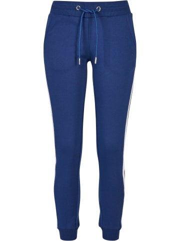 Urban Classics Jogginghose in spaceblue/white/black